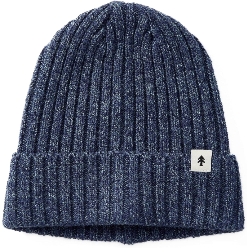 Huckberry Winter Beanie, Roll-Up Cuff, Blended Knit, Fits Men & Women
